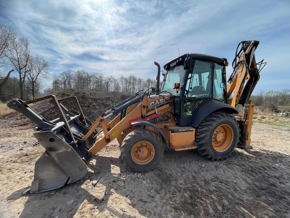 Usługi koparko-ładowarką