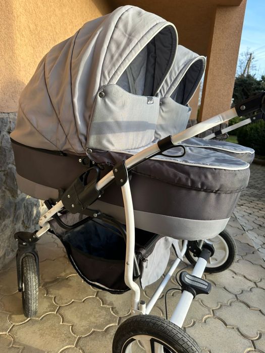 Коляска для двійні або однолітків  Mikado 3в1