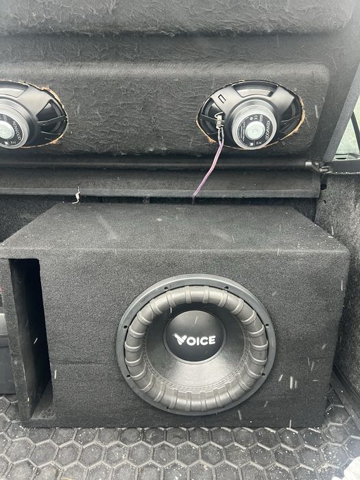 Сабвуфер voice sp 305 з підсилювачем voice px 5 1100