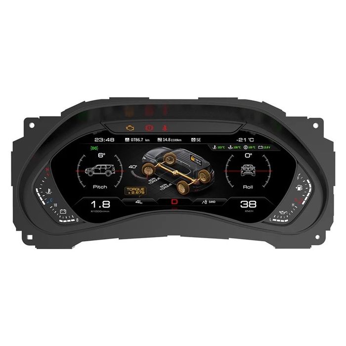 Toyota Land Cruiser 200 приборная панель FULL LED