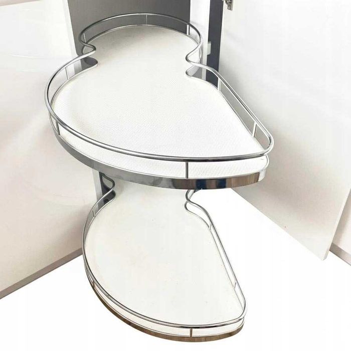 Kosz Cargo CORNER 450mm Nerka Lewa Biała CICHY DOMYK MATA