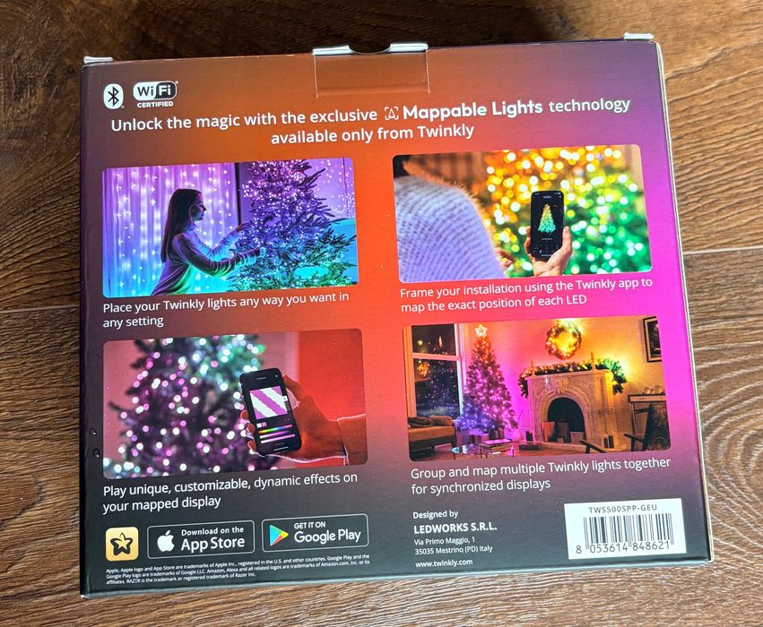 Twinkly Strings HD 500 LED 27.5m (RGB+W) Smart Wi-Fi