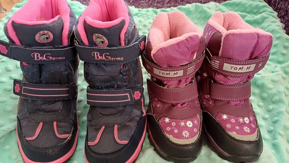 Зимові чобітки для дівчинки