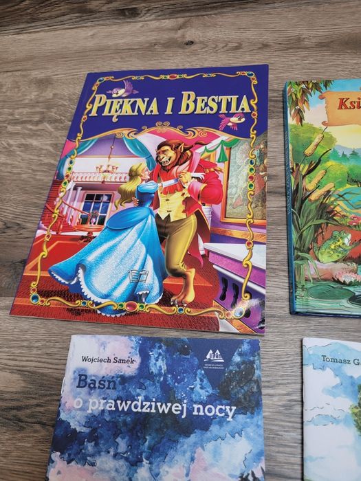 Baśnie bajki Piękna i bestia, Książę żaba, baśń o lipie, o prawdziwej