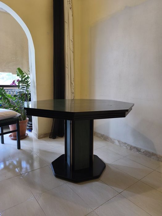 Mesa de sala octogonal - estilo Vintage