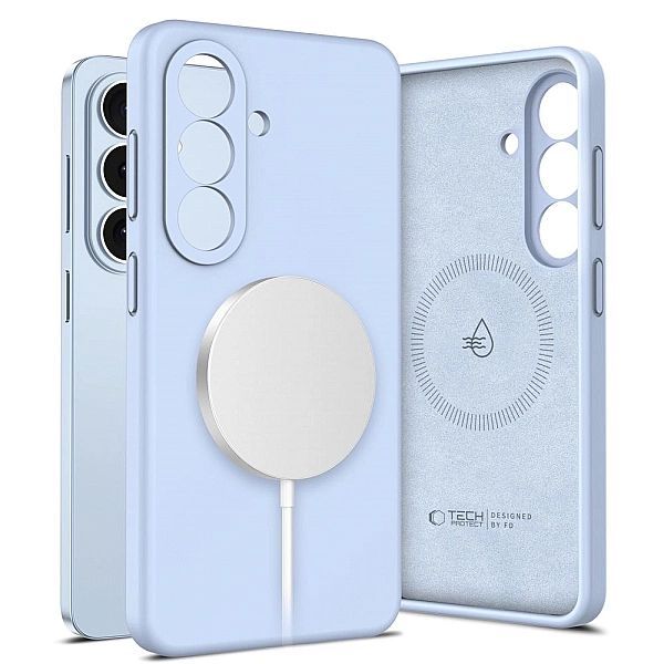 Tech-Protect Silicone Magsafe Galaxy S26 Sky Blue