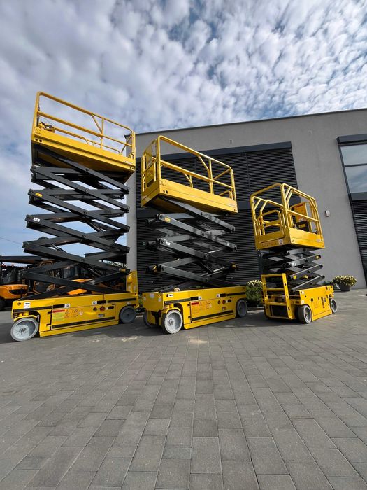 Nowy podnośnik nożycowy koszowy Gunter Grossmann 6m+2m