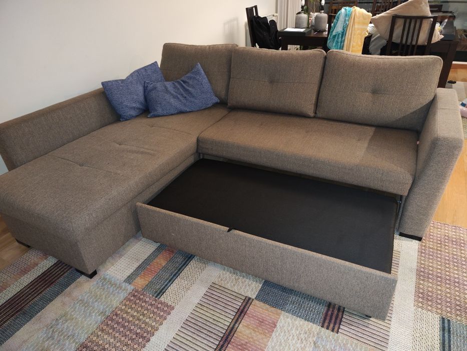 Sofá cama modelo L Conforama