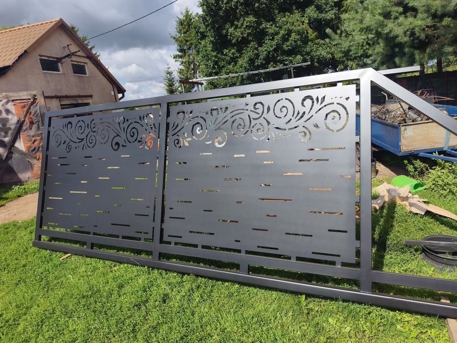 Brama suwana wypalana 500x150