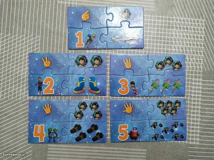 Puzzle/Jogo da Disney Junior ( Aprendo os números)