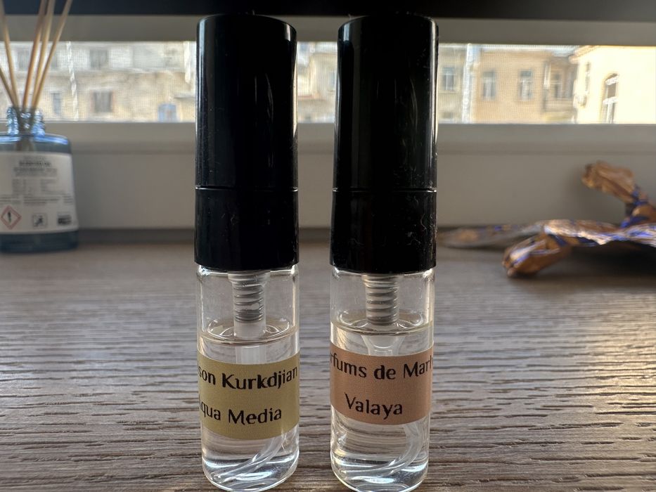 Роспив духов.  Aqua Media и Valaya