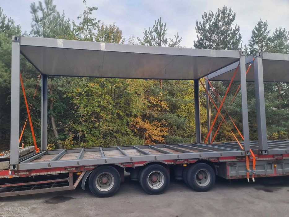 Kontener biurowy rama konstrukcja surowa