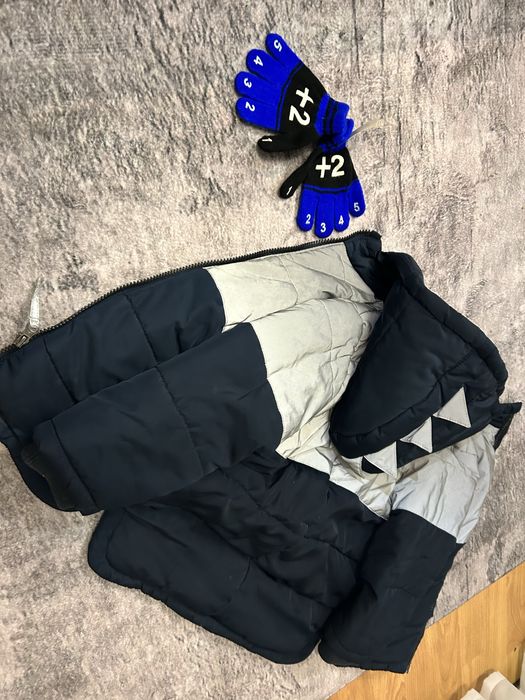 Куртка для хлопчика з світловідбиваючим верхом 104-110р 4-5років