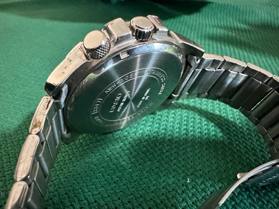 Relógio Casio WR 100m AMW-105