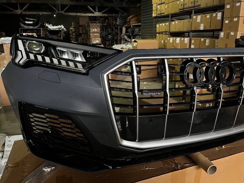 Бампер Audi Q7 4m 2021 2022 2023 2024