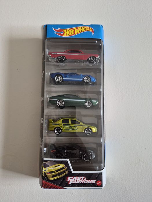 Fast & Furious Pack 5x Hot Wheels 2021