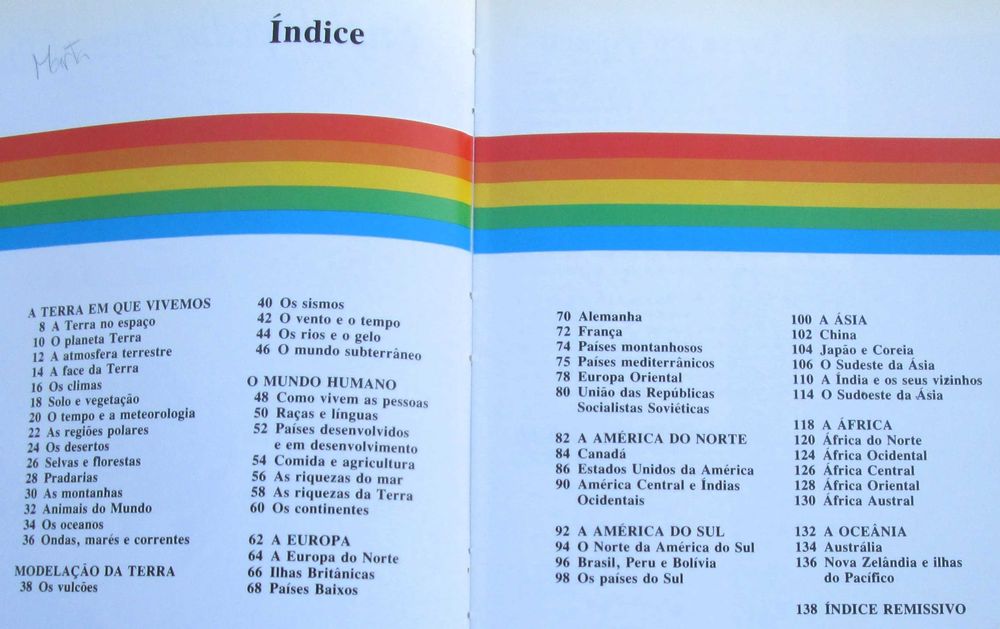 Enciclopédia Juvenil Ilustrada, Geografia (1980)
