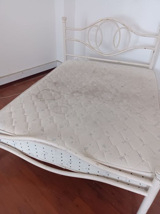 Cama casal de ferro138 por 188