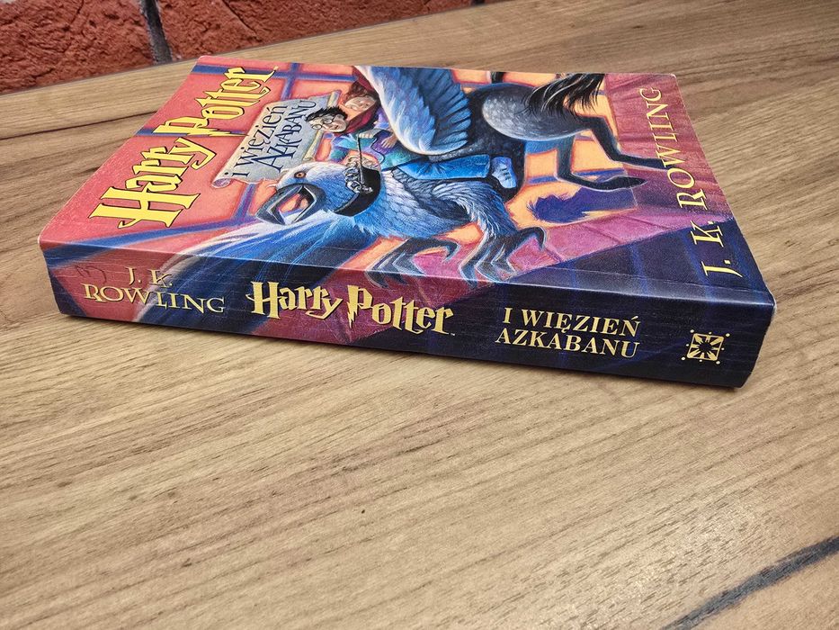 Harry Potter I Więzień Azkabanu pierwsze wydanie niepoprawione stare