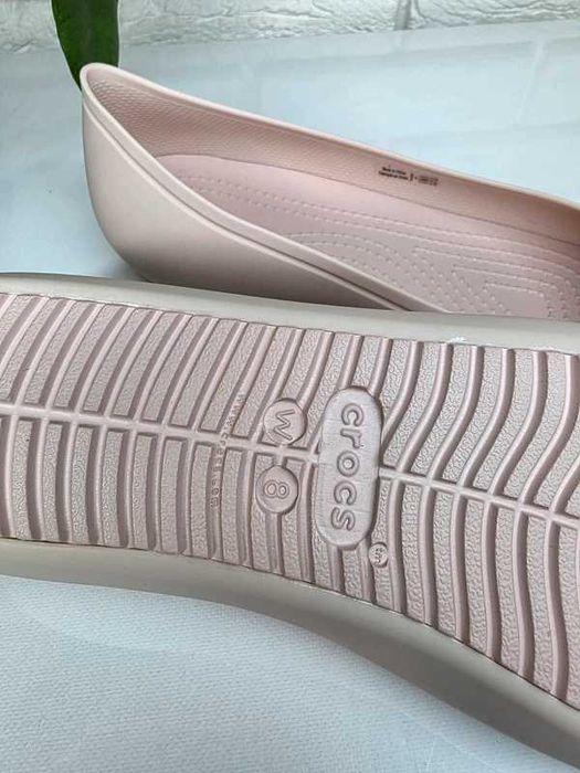 Baleriny crocs 38 39 w kolorze cielistym Crocsy baleriny 39