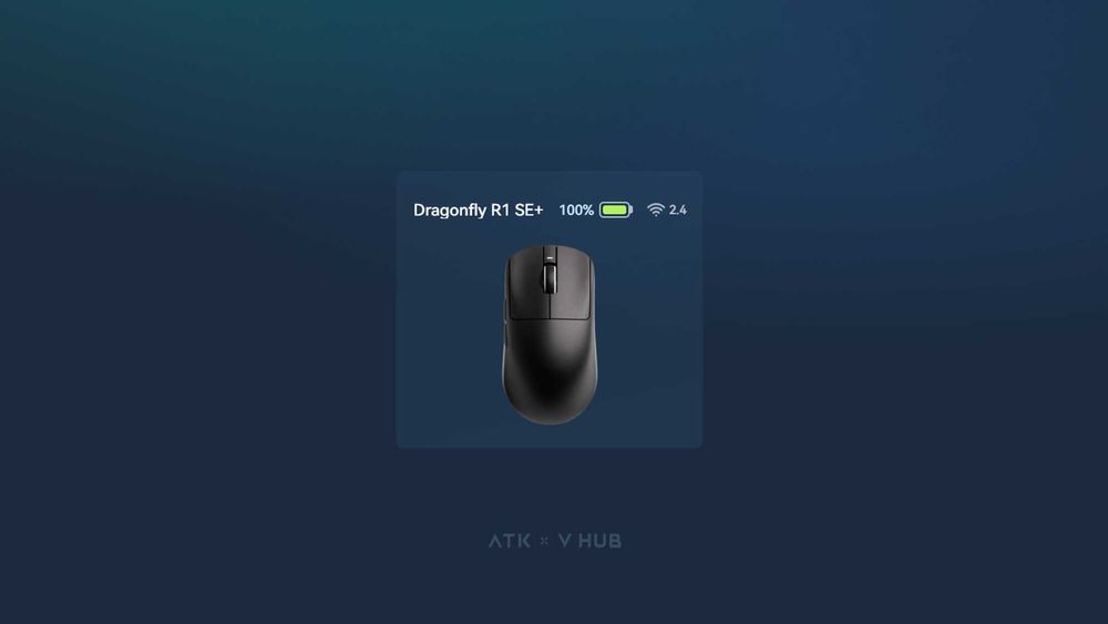 VXE R1 SE+ PAW3395 SE, 51g, 500mAh | Беспроводная игровая мышка