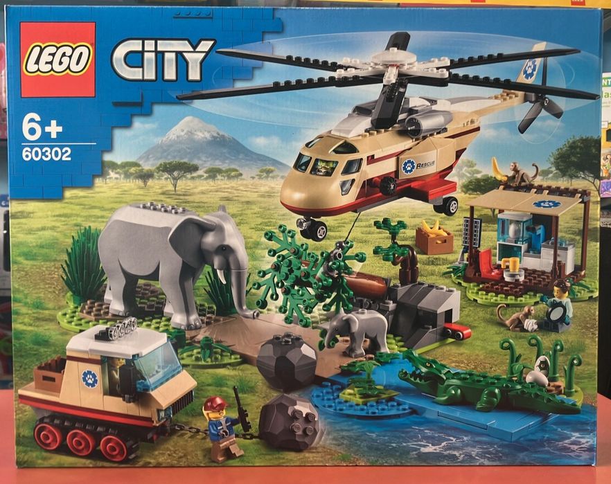 Lego City 60320/ 60329/ 60302/60317/ 60321 -Novos e Selados