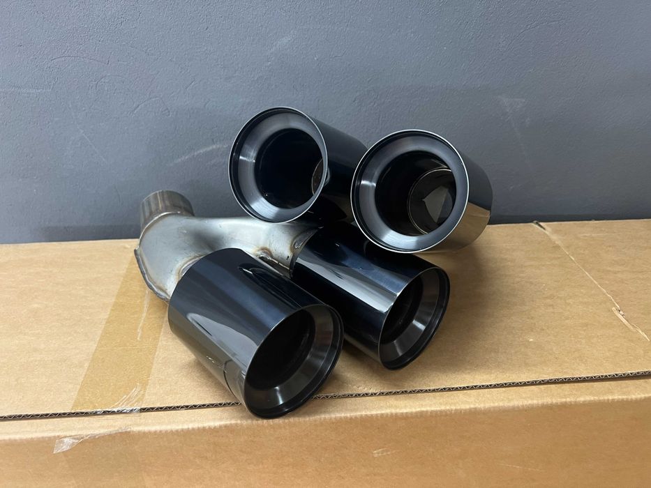 Насадки на выхлоп bmw g30 M5 F90 Черные