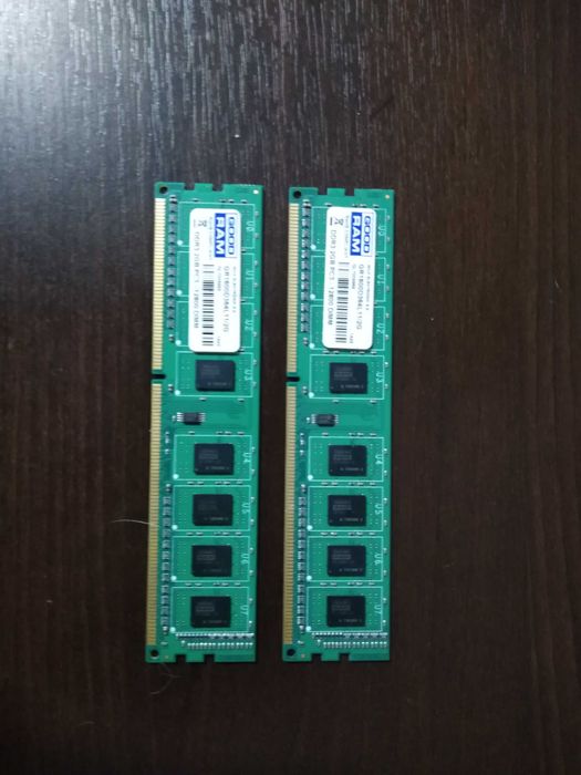 Оперативная память 2 ГБ, DDR3, для ПК, Goodram 1600 МГц,