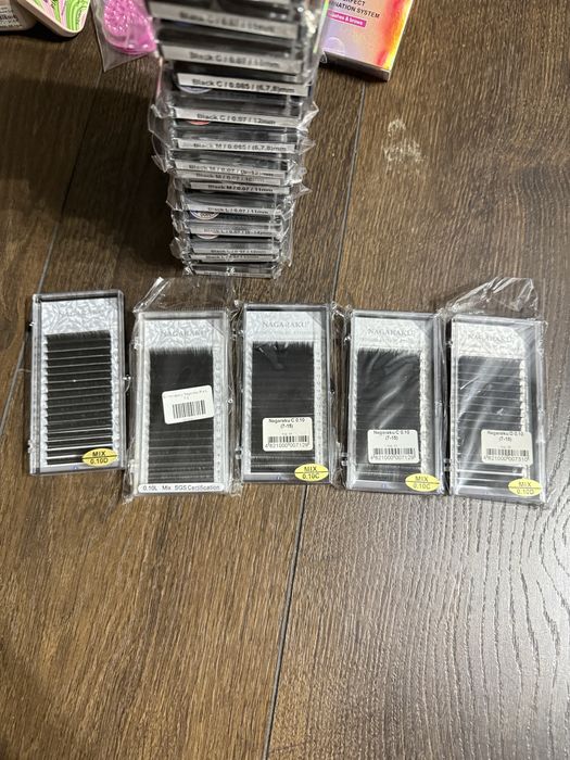 Продам матеріали, вії, для нарощуваня вій і ламінування вій