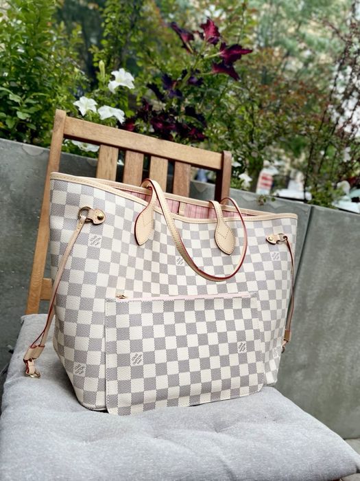 Сумка Louis Vuitton Neverfull MM оригинальная на подарок