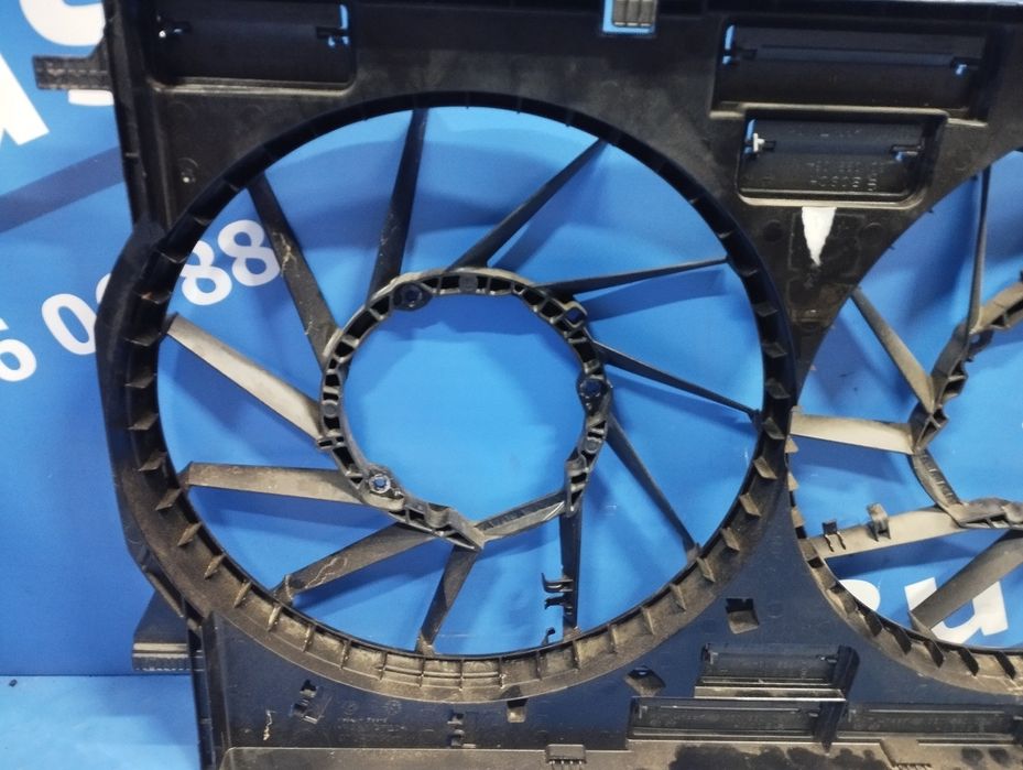 Вентилятор дифузор 3.0 Ауді кю7 4М діфузор радіатор Audi Q7 4M м