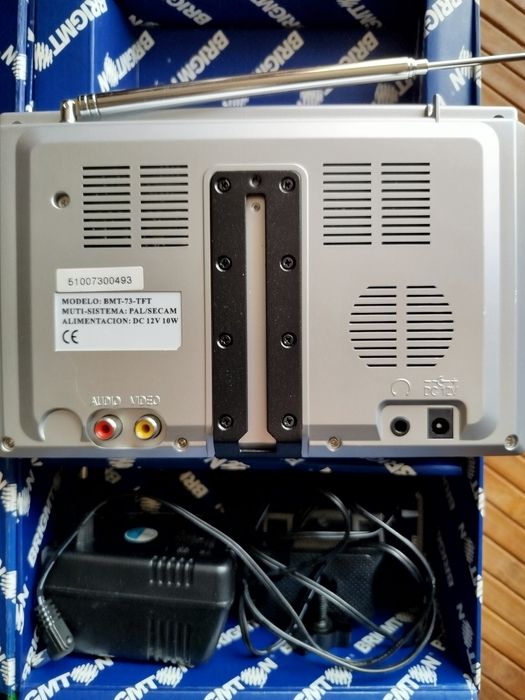 TV TFT 7" brigmton Pal Secam