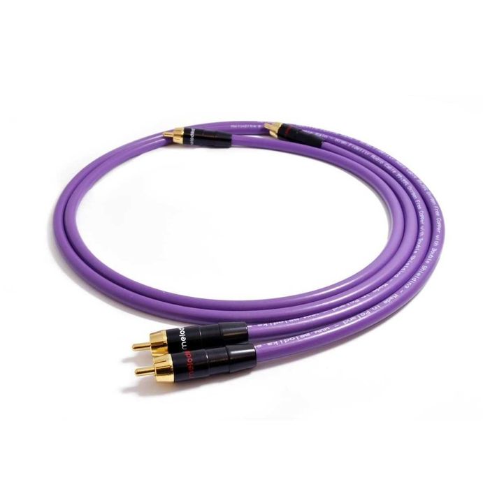 Melodika MD2R10 kabel interkonekt 2 RCA-2RCA 1m nowy fabrycznie zap