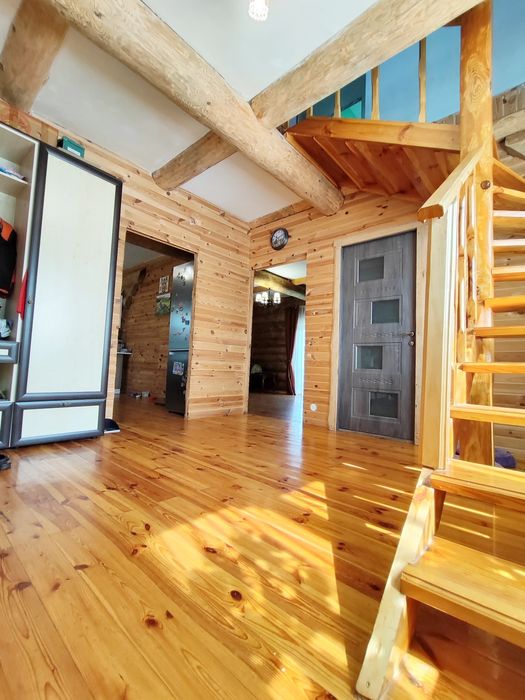 НОВИЙ 2-х поверховий будинок зі зрубу для Вашої родини 121м2/SZ