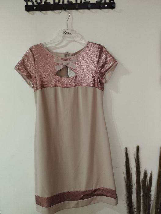 Sukienka brudny róż