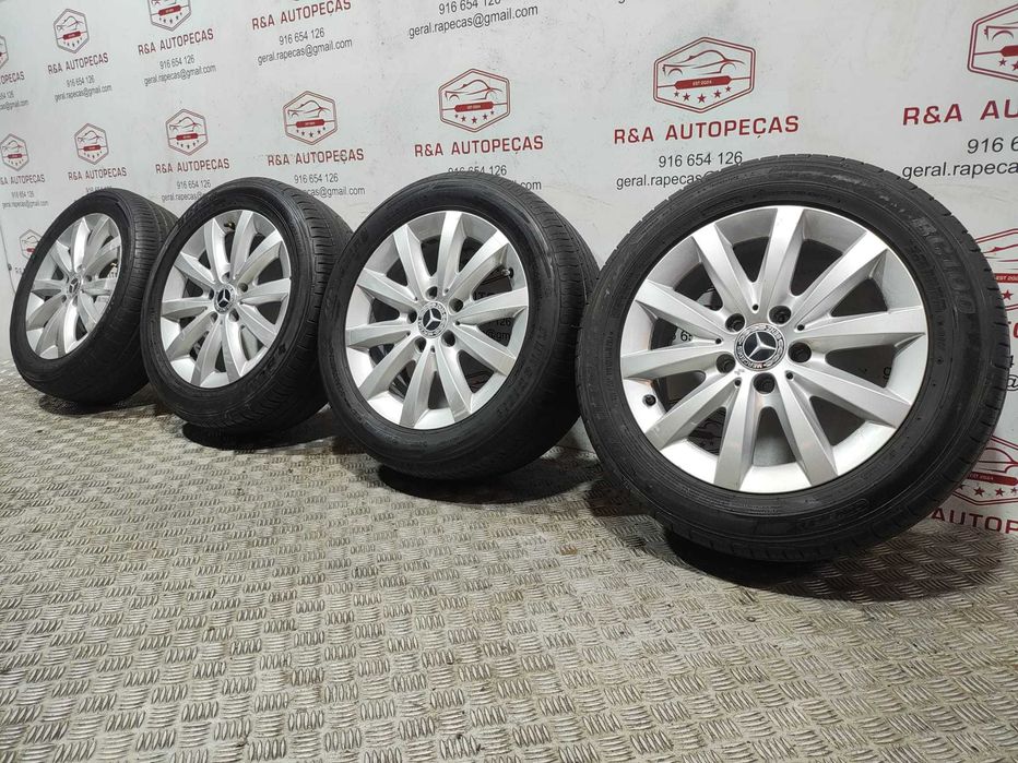 Conjunto Jantes R16 Mercedes Benz Classe A W176 Original