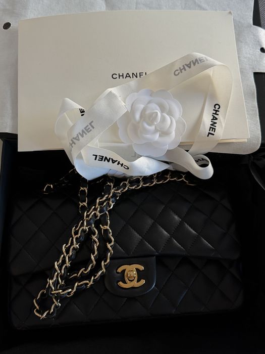 Chanel Double Flap- lamb skin medium