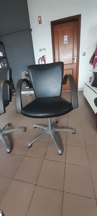 Cadeiras hidráulicas de cabeleireiro
