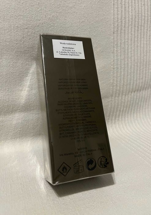 nowa Męska woda toaletowa Iceberg Amber 100 ml Eau de Iceberg
