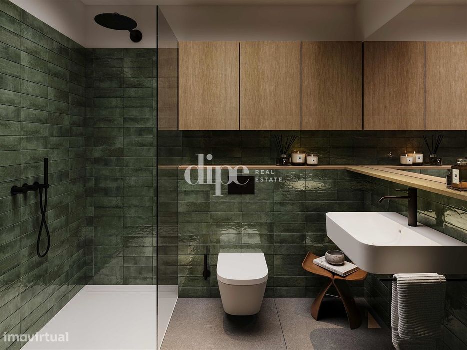 Apartamento T2 novo inserido no condomínio privado em Guimarães