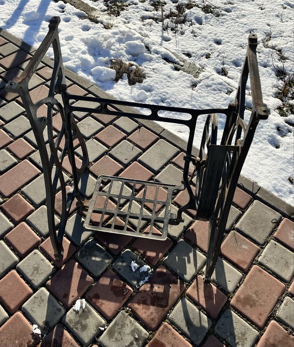 Боковинки Ножки швейної машинки для мангала барбекю столика