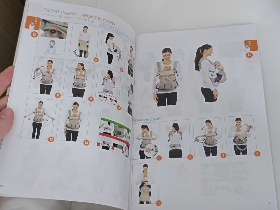 Marsúpio Ergobaby 360° 4 posições