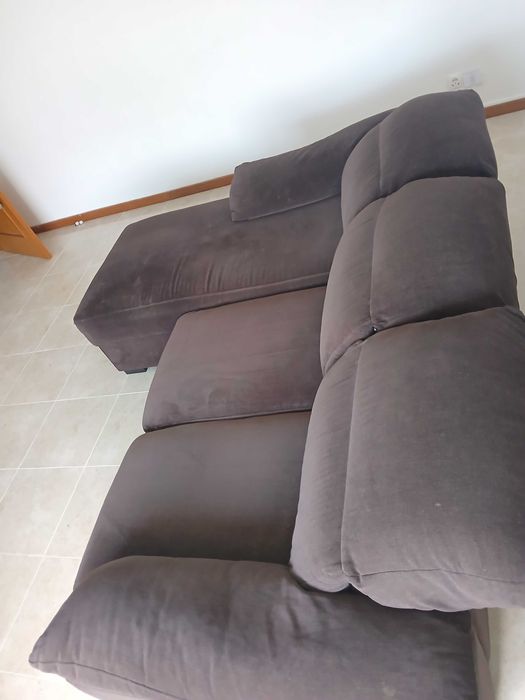 Sofá 3 lugares chaise long