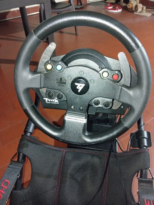 Conjunto Sim Racing : Playseat+ volante e pedais