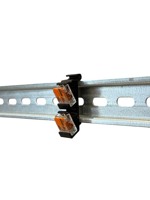 WAGO 221-412 adapter montażowy na szynę DIN 35 mm, 2 złączki