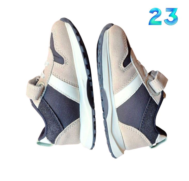 Sapatilhas Bege e Azul Zippy 23