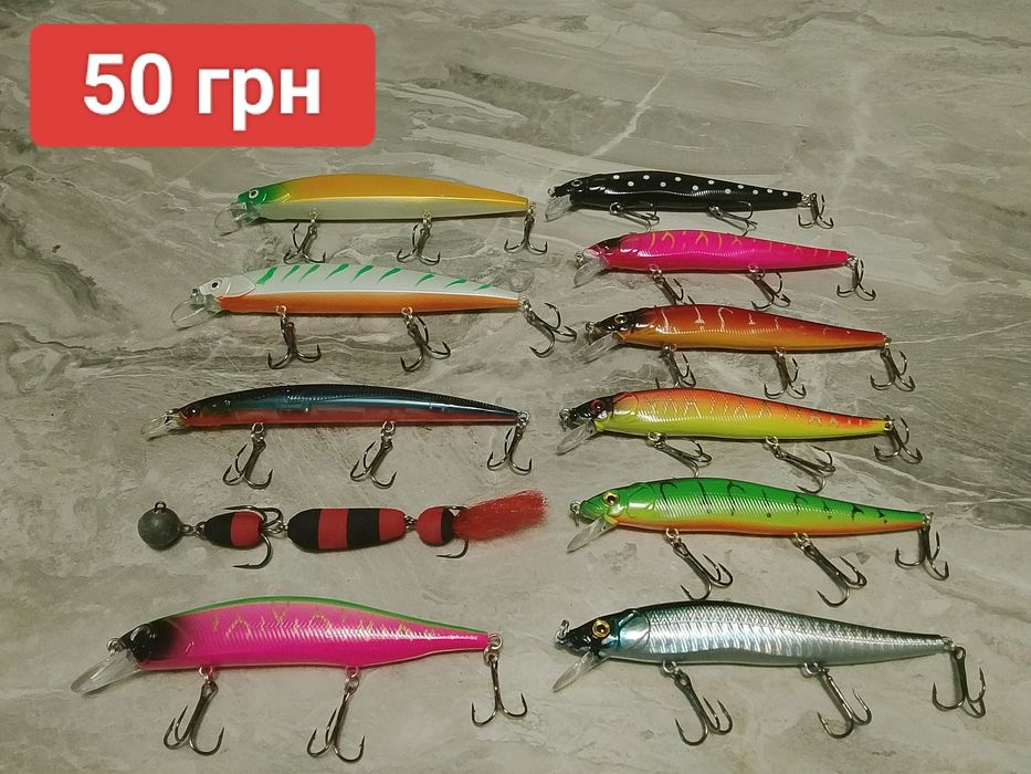 Воблер для риболовлі. Нові. Дивись фото.
