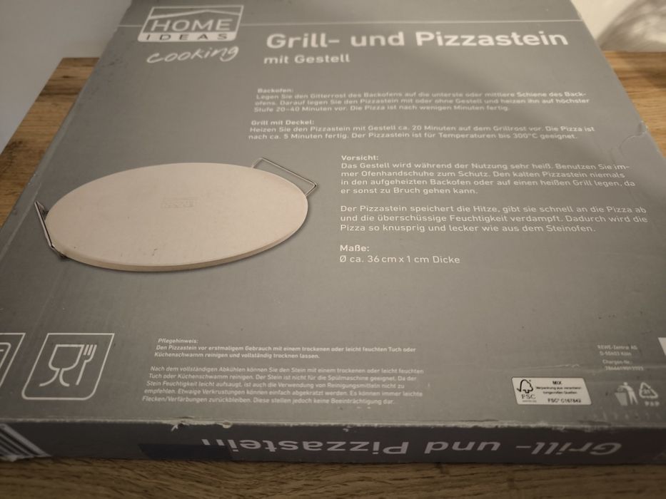 Kamień do grillowania okrągły NOWY