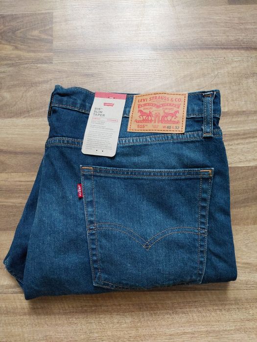 NOWE Jeansy Levi's Premium 515 Slim Taper