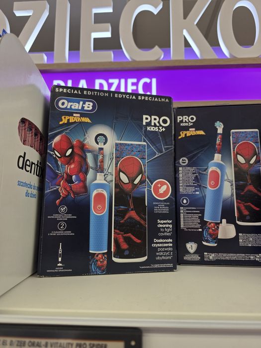 Szczoteczki elsa i spiderman